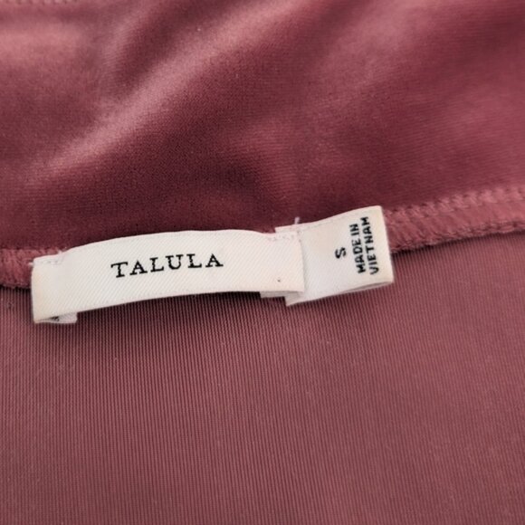 Aritzia Talula Yardley Velvet Off The Shoulder Top - Picture 6 of 7